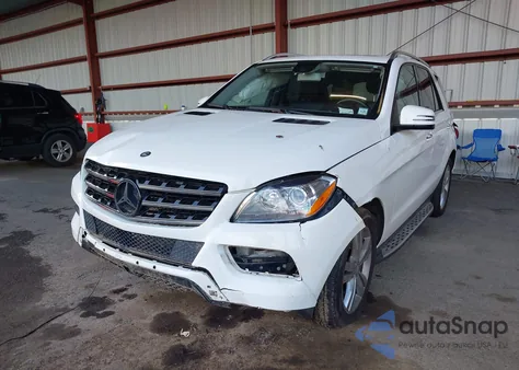 2015 Mercedes-Benz Ml 350 4Matic from USA, damaged, VIN 4JGDA5HB6FA446542